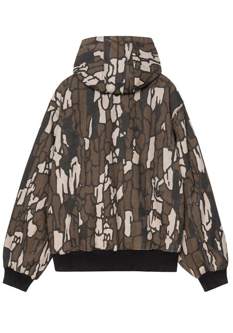 og active jacket 50th anniversary man brown and camo CARHARTT WIP | I0364123GK.02